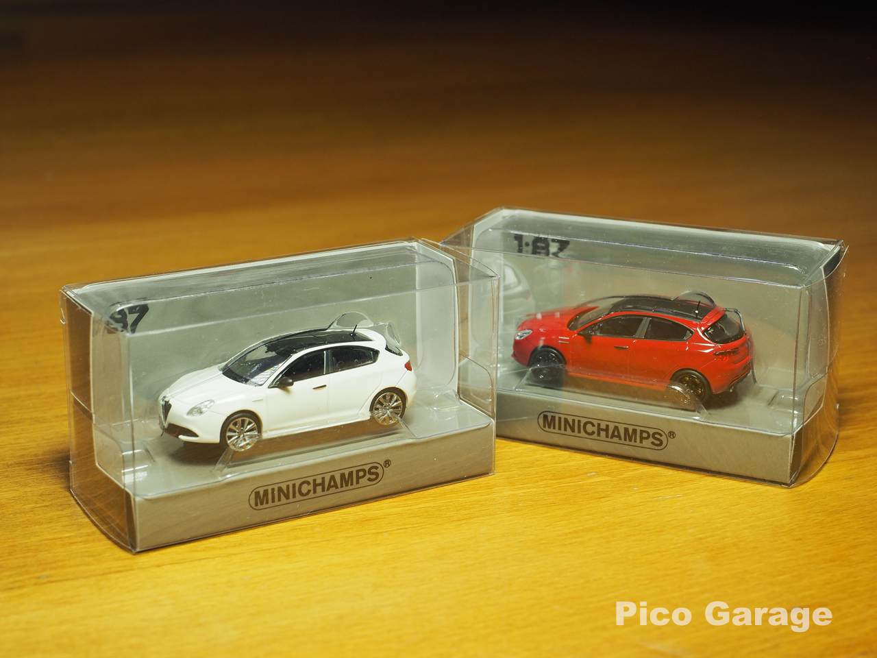 MINICHAMPS_1/87 AlfaRomeo Giulietta Veloce（パッケージ）