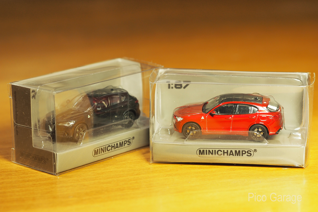 MINICHAMPS】AlfaRomeo STELVIO QUADORIFOGLIO 1/87スケール
