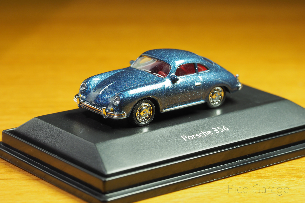 ◇【Schuco】EDITION 1:87 ポルシェ 356 クーペ （ブルー）
