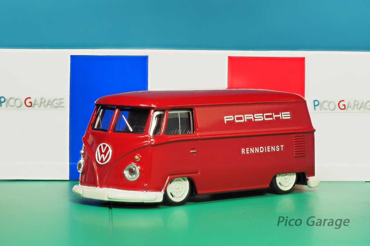 シュコー1/64VWType2T1PORSCHEローライダーフロント